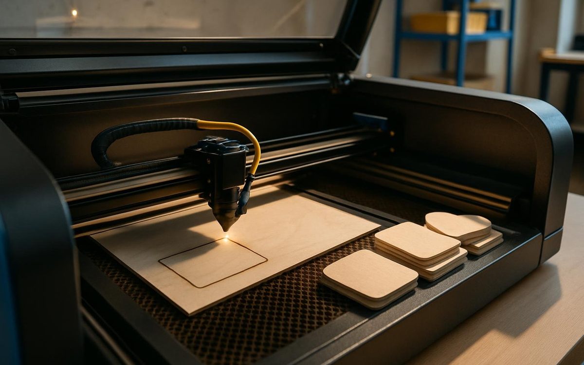 Découpe et gravure laser (à la minute)