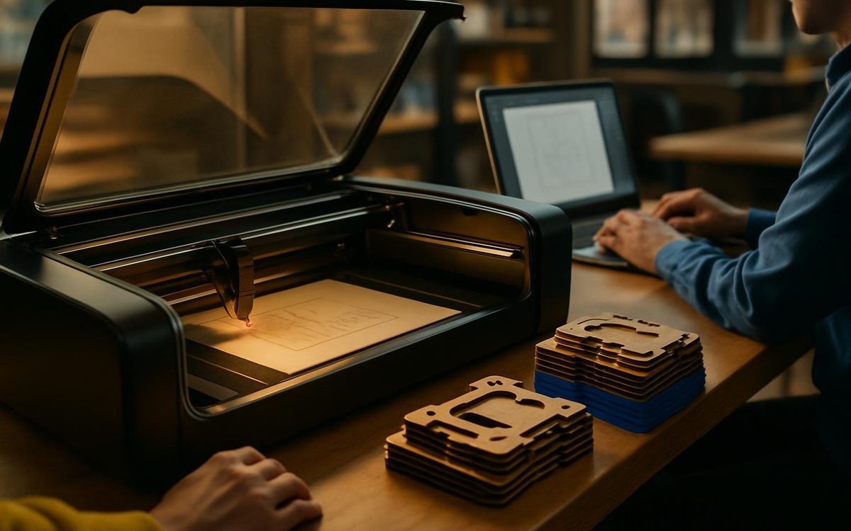 Découpe et gravure laser (à la minute)